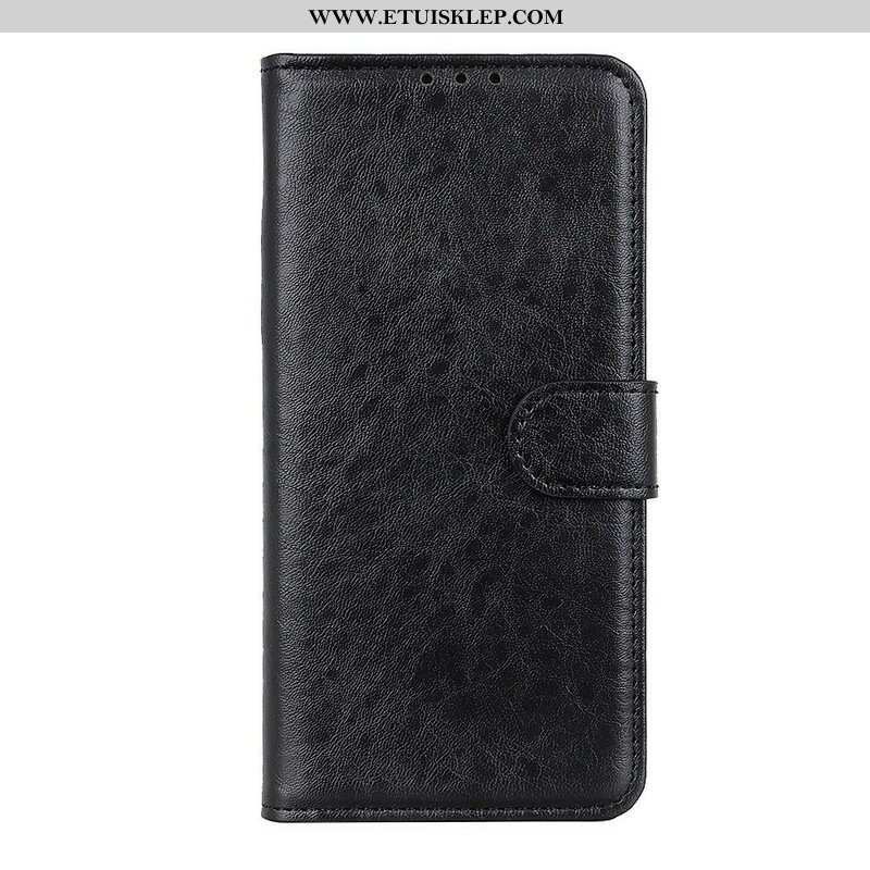 Etui Folio do Samsung Galaxy S21 FE Teksturowana Sztuczna Skóra